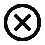 Circle Error SVG Icon